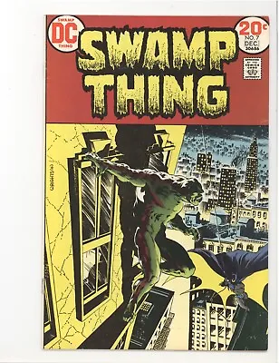 Buy Swamp Thing 7 VF Classic Wrightson Batman Cover 1973 • 51.54£