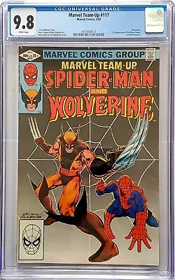 Buy Marvel Team Up #117 Cgc 9.8 White Pages Wolverine • 118.55£