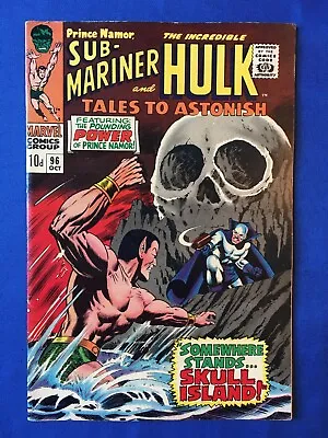 Buy Tales To Astonish #96 FN+ (6.5) MARVEL ( Vol 1 1967) Hulk Sub-Mariner • 25£