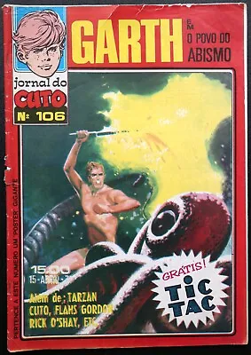 Buy Cuto #106 - Garth / John Drake / Popeye / Flash Gordon - 1974 Portuguese Comics • 8.01£