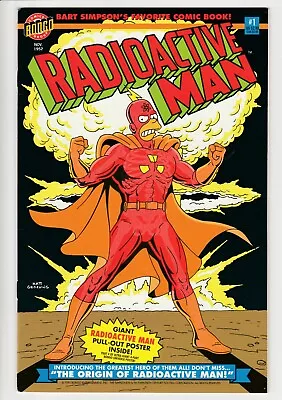 Buy Radioactive Man #1 • 1993 Bongo Comics • Origin Of Radioactive Man. Glow In Dark • 1.28£