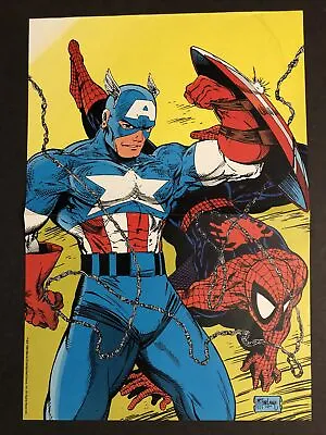 Buy The Amazing Spider-Man #323 Captain America COVER Poster 11x13.5 Todd McFarlane • 17.07£