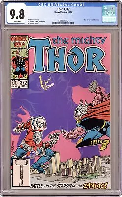 Buy Thor #372D CGC 9.8 1986 4364634012 1st App. Time Variance Authority • 176.77£