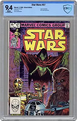 Buy Star Wars #67D CBCS 9.4 1983 21-283A255-023 • 40.21£
