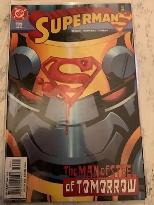 Buy Superman 199 Origins Of New Supergirl - DC 2004 1st Print Hot Series VF Rare Key • 4.99£