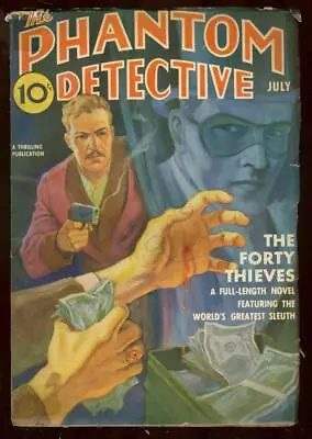 Buy Phantom Detective July '39-40 Thieves Brutal Pulp Cover Vg • 133.56£