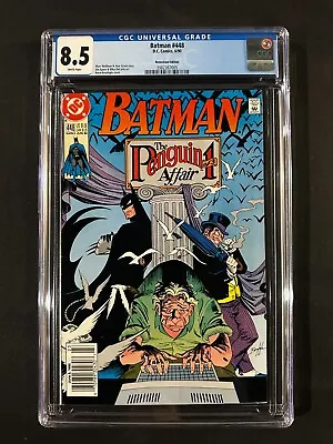 Buy Batman #448 CGC 8.5 (1990) - Newsstand Edition • 31.96£