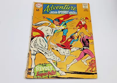 Buy Adventure Comics 364 GD-VG --  Revolt Of The Super-Pets!  Curt Swan 1968 • 4.70£