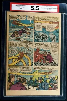 Buy Strange Tales #114 CPA 5.5 Single Page #11 1st S.A. Captain America Kirby Art • 19.76£