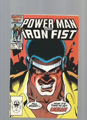 Buy Power Man And Iron Fist #123 1986 Marvel Comic Book  • 3.94£