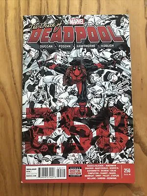 Buy Deadpool Issue #45 (#250) June 2015 | Death Of Deadpool Oversized Issue • 3.50£