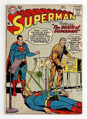 Buy Superman #118 VG- 3.5 1958 • 44.03£