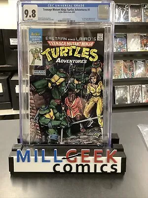 Buy Teenage Mutant Ninja Turtles Adventures #1 CGC 9.8 (W) 1st Comic App Of Krang • 399.75£