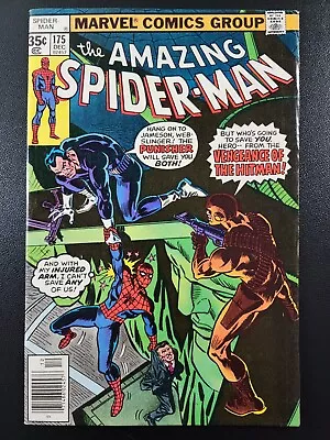 Buy Amazing Spider-Man #175  VF-  Marvel Comics 1977 Punisher Appearance  • 12.78£
