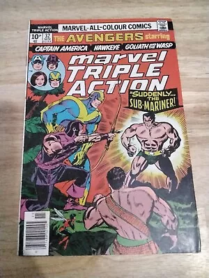 Buy Marvel Triple Action : The Avengers # 32 : Marvel Comics 1976 : Classic Avengers • 2.99£