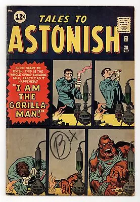Buy Tales To Astonish #28 VG- 3.5 1962 • 106.56£