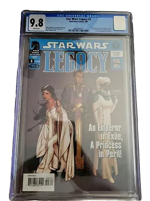 Buy Star Wars Legacy #3 CGC 9.8 First Printing 1st Appearances • 43.37£