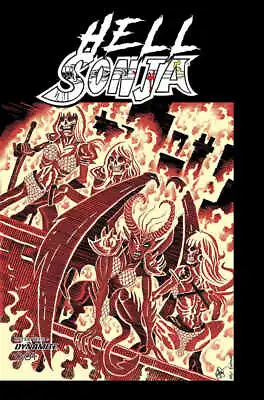 Buy Hell Sonja #1 Cover P Foc Teenage Mutant Ninja Turtles Homage Haeser Original • 3.20£
