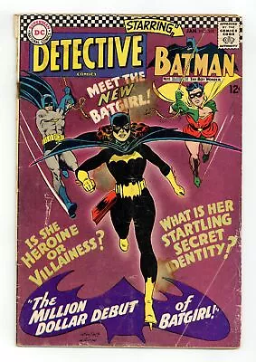 Buy Detective Comics #359 GD 2.0 1967 1st App. New Batgirl Barbara Gordon • 316.24£