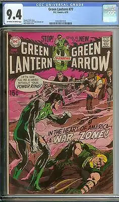Buy Green Lantern #77 Cgc 9.4 Ow/wh Pages • 365.80£