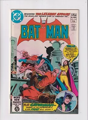 Buy Batman (1940) # 332 UK Price (7.0-FVF) (989774) 1st Solo Catwoman Story 1981 • 25.20£