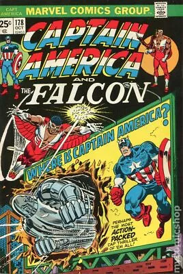 Buy Captain America #178 VG 1974 Stock Image Low Grade • 6.17£