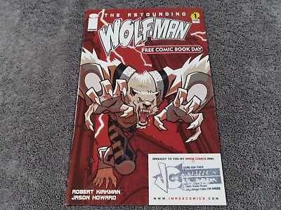 Buy 2007 IMAGE Comics THE ASTOUNDING WOLF-MAN #1 - FCBD - 1st Appearance - VF • 7.97£