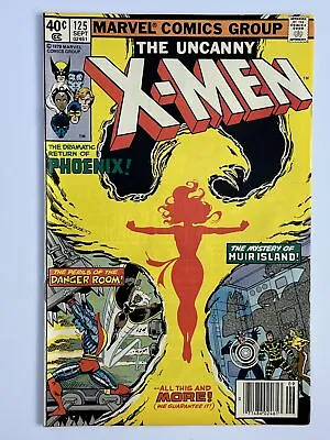 Buy Uncanny X-Men #125 (1979) 1st Cameo App. Mutant X (Proteus) In 8.5 Very Fine+ • 54.07£