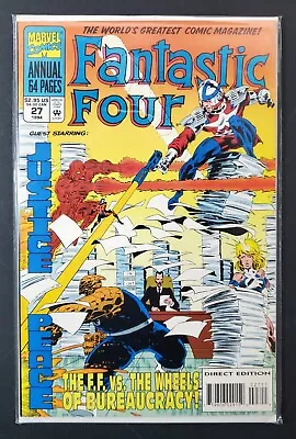 Buy Fantastic Four Annual #27 1st Cameo TVA Time Variance Authority~Marvel Comics~NM • 11.82£