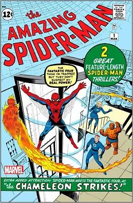 Buy Amazing Spider-Man #1 Facsimile Edition Comic • 11.50£