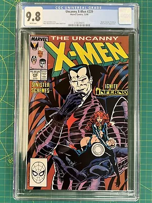 Buy Uncanny X-Men #239 (Marvel 1998) CGC 9.8 1st Mister Sinister Cvr Marc Silvestri • 238.97£