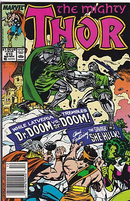Buy Thor (Mighty) #410, Vol. 1 (1966-1996, 2009-2011) Marvel Comics, Newsstand • 5.67£