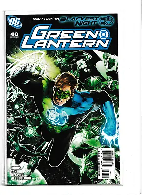 Buy Green Lantern #40 4th Series. Nm 3.25. 'blackest Night Prelude' Rare Variant. • 3.25£