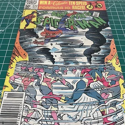 Buy Amazing Spider-Man #222 NEWSSTAND (1981) KEY 1st Speed Demon Whizzer Mid Grade • 10.35£