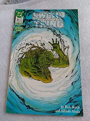 Buy Swamp Thing #74. 1st Printing. (DC 1988) VF/NM Condition. • 4.25£