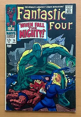Buy Fantastic Four #70 (Marvel 1968) FN- Silver Age Comic • 35£
