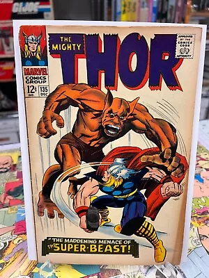 Buy The Mighty Thor #135 Marvel 1966 2nd Appearance & Origin The High Evolutionary • 29.23£