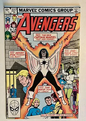 Buy Avengers #227 (1983) Nm 2nd Appearance Monica Rambo As Captain Marvel • 30£