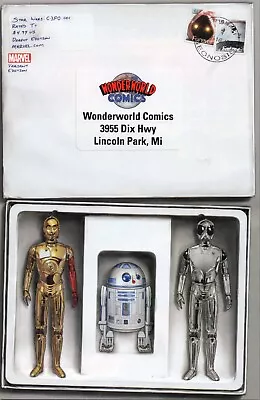 Buy STAR WARS C-3PO #1 WONDERWORLD Comics John Tyler Christopher Action Figure Cover • 27.96£