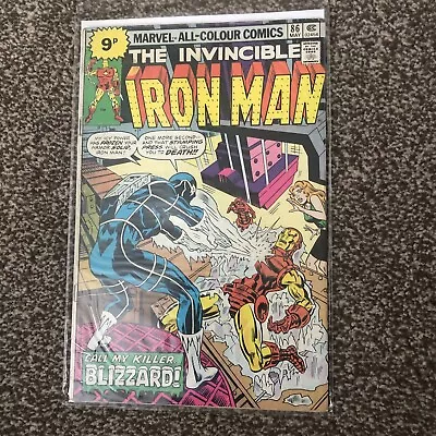Buy The INVINCIBLE IRON MAN VOL 1 No 86 May 1976 • 2.99£
