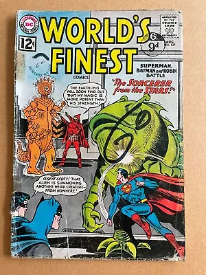 Buy World's Finest #127.  DC Comics Silver Age. August 1962 . Poor Condition • 0.99£