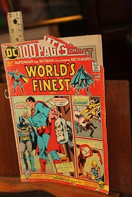 Buy DC Comics Superman And Batman World's Finest No. 226 ROUGH TORN COVERS • 3.18£