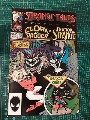 Buy Strange Tales #3 Cloak And Dagger & Doctor Strange VFN (1987) Marvel Comics • 4.75£