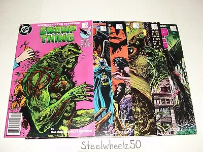 Buy Swamp Thing 6 Comic Lot DC 1985 #43 46 48 49 53 54 Batman Crisis Alan Moore RARE • 39.58£