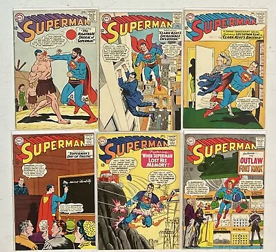 Buy DC Comics Superman # 171 174 175 176 178 179 Lot Of 6 Low-to-Mid Grade • 32.16£