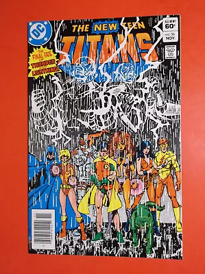 Buy THE NEW TEEN TITANS (1st Series) # 36 - VF 8.0 - 1983 NEWSSTAND - PEREZ COVER • 6.36£