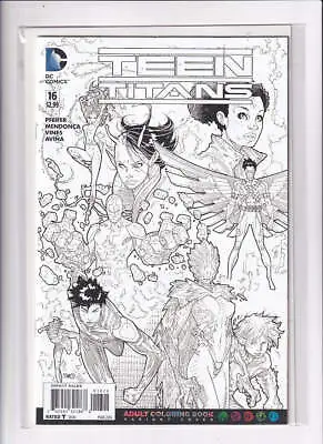 Buy Teen Titans #16 Colouring Book Variant • 7.95£