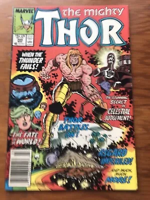 Buy The Mighty Thor 389. Celestials. Appearance  Newsstand Edition • 8.28£