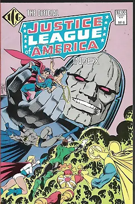 Buy OFFICIAL JUSTICE LEAGUE OF AMERICA INDEX #6 -  Back Issue (S) • 6.99£