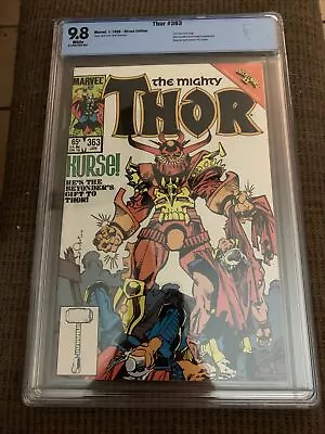 Buy CBCS 9.8 Thor 363 Beta Ray Bill 1986  Awesome!!!! • 80.36£